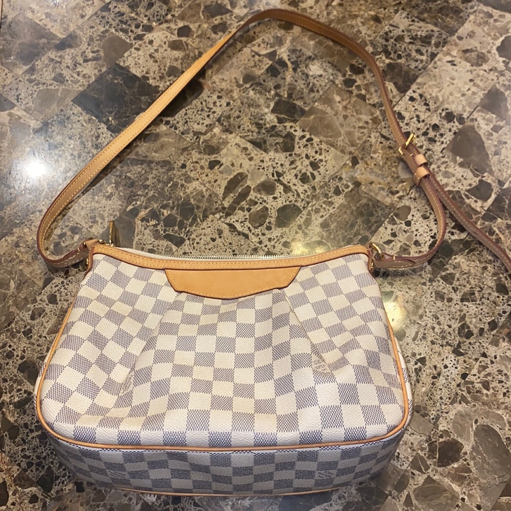 Authentic Louis Vuitton Damier Azur Bag